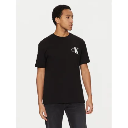 Zdjęcie Calvin Klein Jeans T-Shirt J30J327475 Czarny Regular Fit