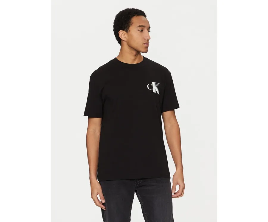 obrazek 1 Calvin Klein Jeans T-Shirt J30J327475 Czarny Regular Fit