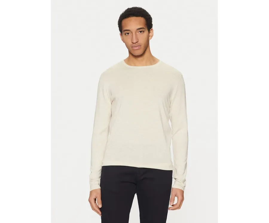 obrazek 1 Selected Homme Sweter 16079774 Beżowy Regular Fit