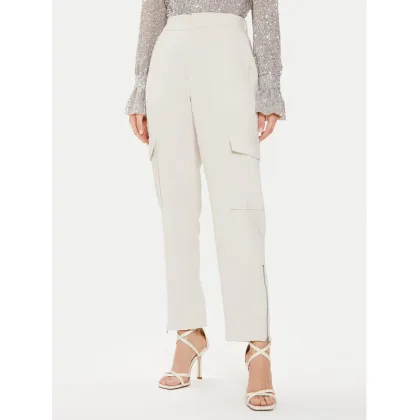 Zdjęcie Karen by Simonsen Spodnie materiałowe Nina10104876 Beżowy Straight Fit