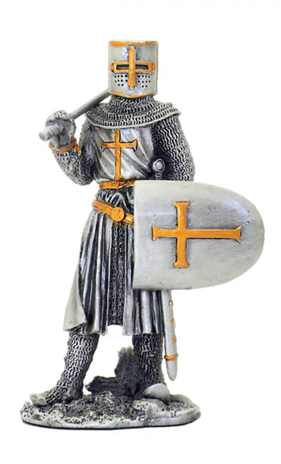 obrazek 1 Niezwykła figurka rycerza z toporem i tarczą