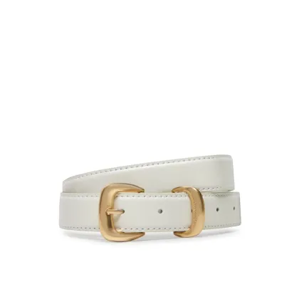Zdjęcie Calvin Klein Pasek Damski Sarah 2 Piece Logo Buckle Belt 25Mm LV04K7012G Biały