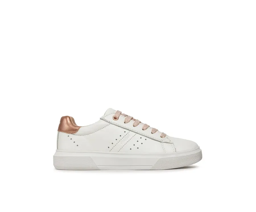 obrazek 1 Geox Sneakersy J Nettuno Girl J45GCB 08554 C1Z8W S Biały