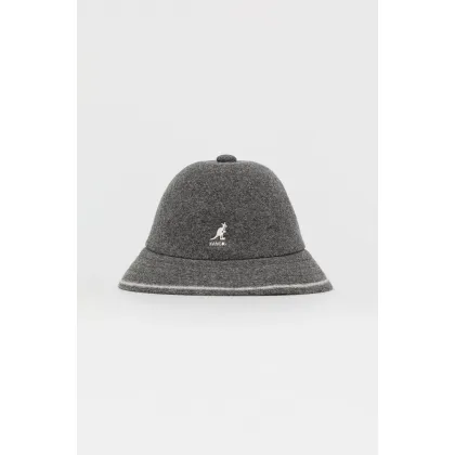 Zdjęcie Kangol Kapelusz kolor szary wełniany K3181ST.FO039-FO039
