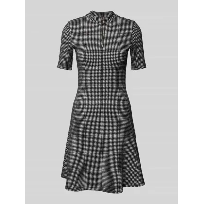 Zdjęcie Sukienka o długości do kolan z krótką na zamek błyskawiczny model ‘Nessire’