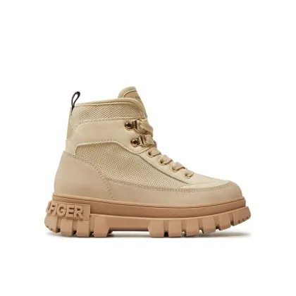 Zdjęcie Tommy Hilfiger Trzewiki Lace-Up Bootie T3A5-33602-1698 M Beżowy