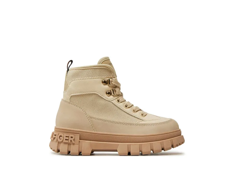 obrazek 1 Tommy Hilfiger Trzewiki Lace-Up Bootie T3A5-33602-1698 M Beżowy