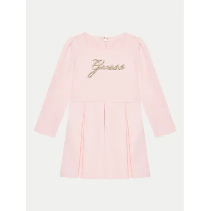 Zdjęcie Guess Sukienka codzienna K4BK00 KAUH0 Różowy Regular Fit