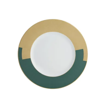 Zdjęcie Talerz-półmisek 32,5 cm Emerald z geometrycznym wzorem w stylu Art Deco - Vista Alegre