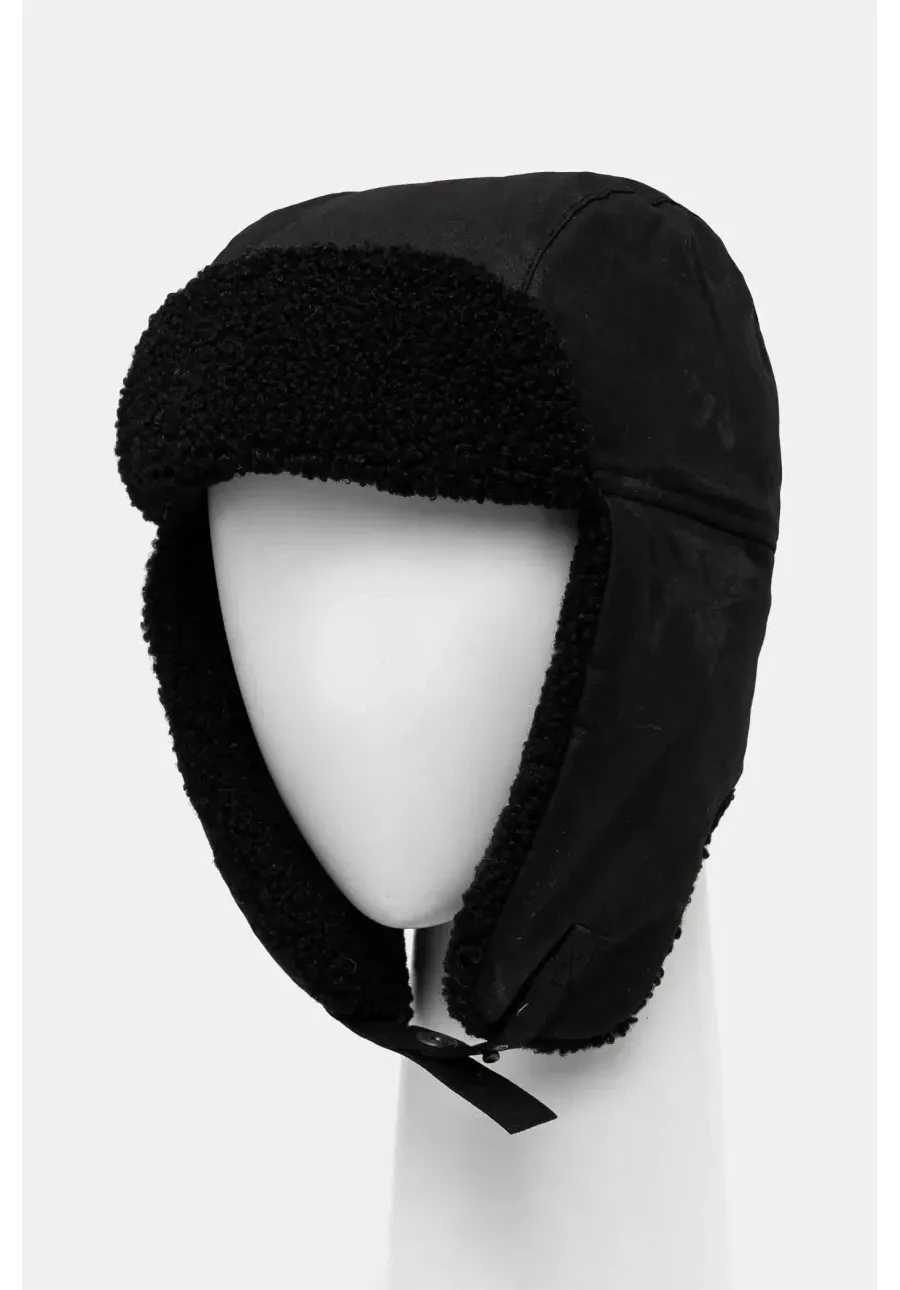 obrazek 1 Barbour czapka bawełniana kolor czarny bawełniana MHA0710