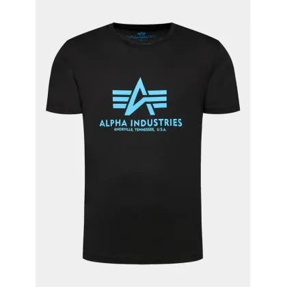 Zdjęcie Alpha Industries T-Shirt Basic 100501 Czarny Regular Fit
