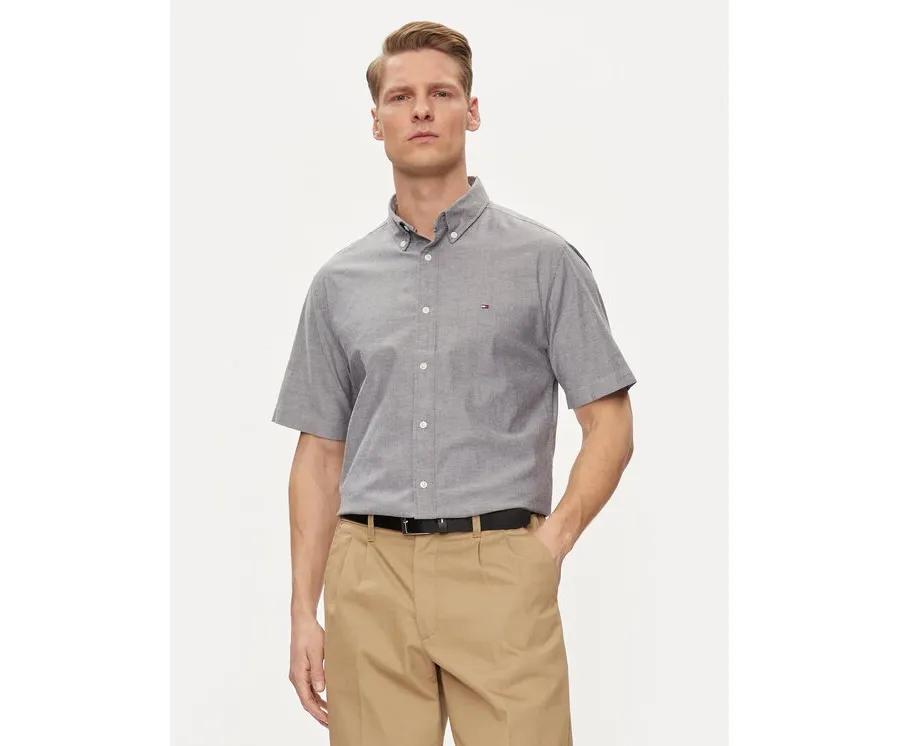 obrazek 1 Tommy Hilfiger Koszula 1985 MW0MW33810 Szary Slim Fit