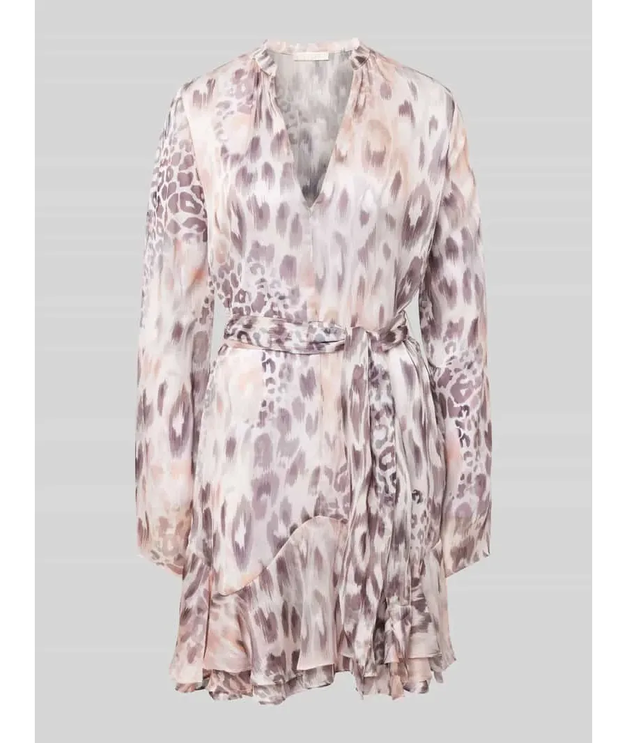obrazek 1 Guess Sukienka koszulowa W5RK35 WDW82 Różowy Regular Fit