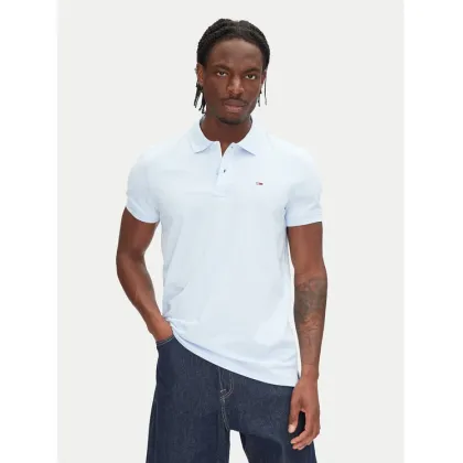 Zdjęcie Tommy Jeans Polo DM0DM20676 Błękitny Slim Fit
