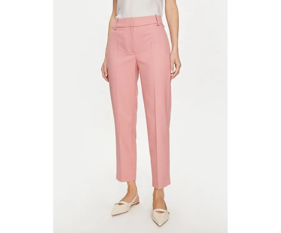 obrazek 1 Tommy Hilfiger Spodnie materiałowe Core WW0WW39723 Różowy Straight Fit