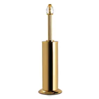 Picture Luxurious standing toilet brush holder with Swarovski crystal - 3SC