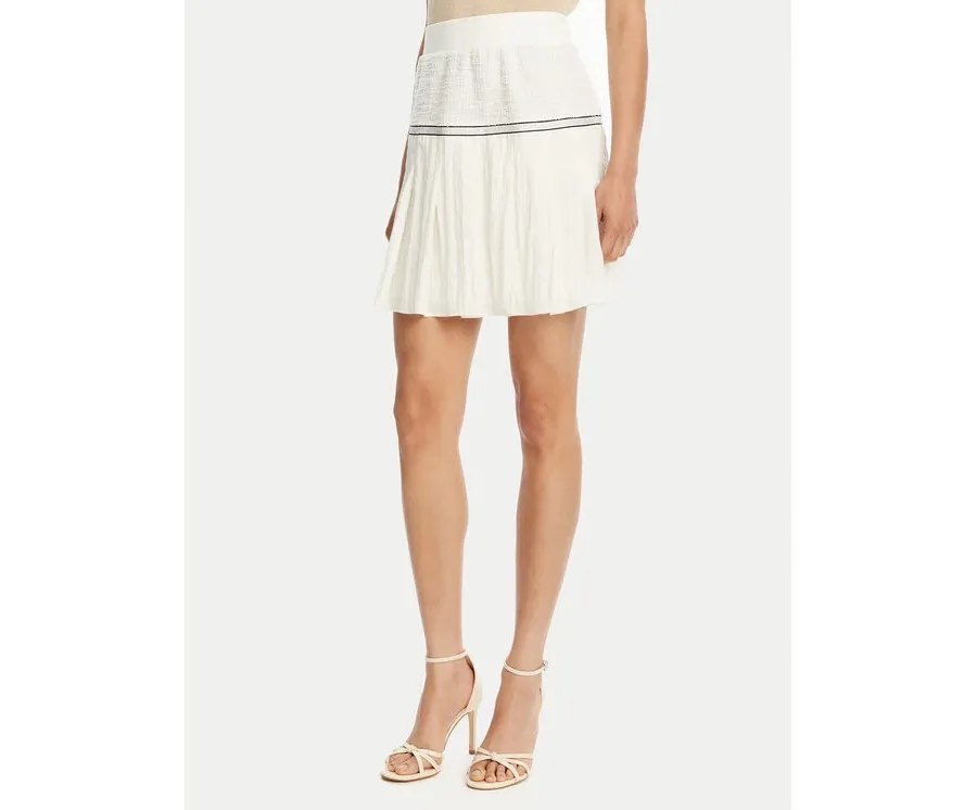 obrazek 1 Liu Jo Sport Spódnica mini TA5124 J4894 Biały Regular Fit