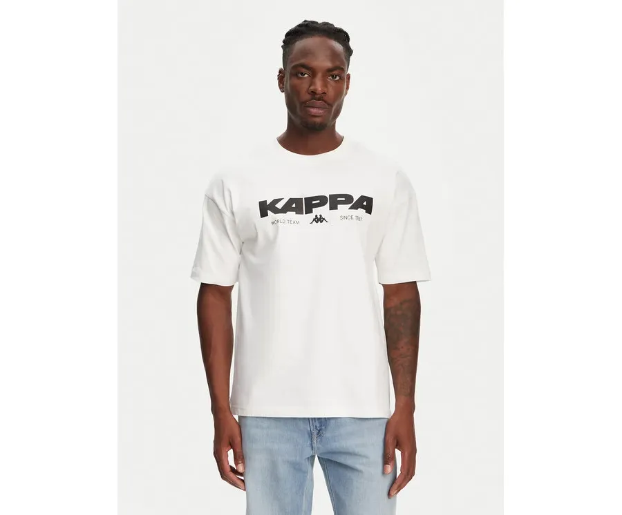 obrazek 1 Kappa T-Shirt Nhisso 351S5MW Biały Regular Fit