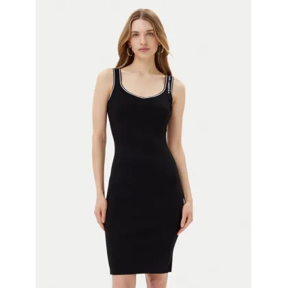 Zdjęcie KARL LAGERFELD Sukienka codzienna A2W13018 Czarny Slim Fit