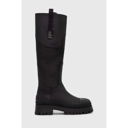 Zdjęcie Filling Pieces kozaki Aspen Sierra damskie kolor czarny na platformie 72623051861