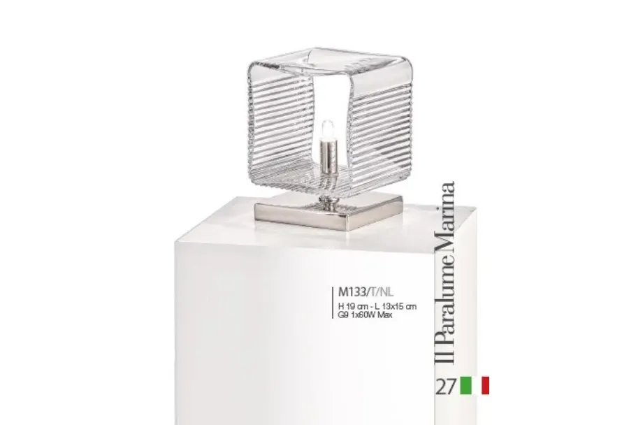 obrazek 1 Lampa stołowa kryształowa o unikalnym designie - Il Paralume Marina