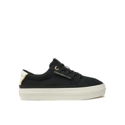 Zdjęcie Tommy Hilfiger Sneakersy Essential Vulc Textile Sneaker FW0FW08323 Czarny