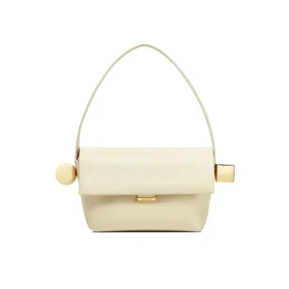 Zdjęcie JACQUEMUS Torebka Le Rond Carre 24H243BA383-3171 Écru