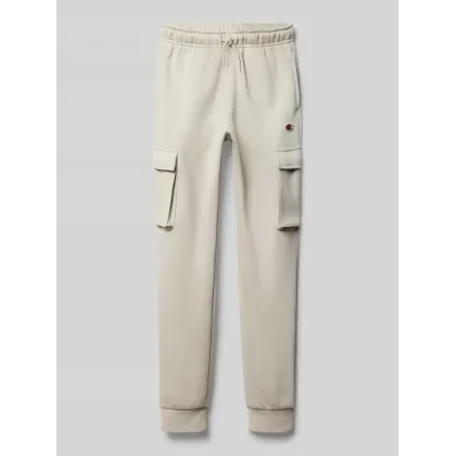 Zdjęcie Spodnie dresowe o kroju regular fit z wyhaftowanym logo