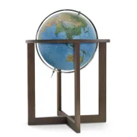 Picture Illuminated decorative globe from the Cross Blue series