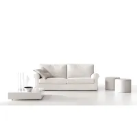 Picture An elegant Italian sofa for a unique living room
