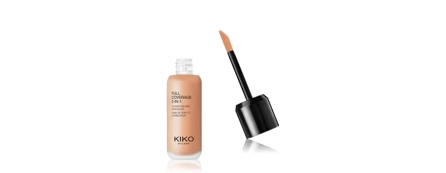 obrazek 1 KIKO Milano Full Coverage 2-in-1 Podkład w płynie 25 ml Warm Rose 50