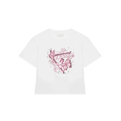 Zdjęcie Guess T-Shirt J5YI35 K6YW4 Biały Regular Fit