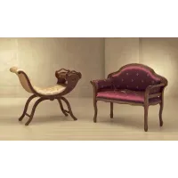 Zdjęcie Luksusowa sofa i ławka w stylu francuskim – Morello Gianpaolo