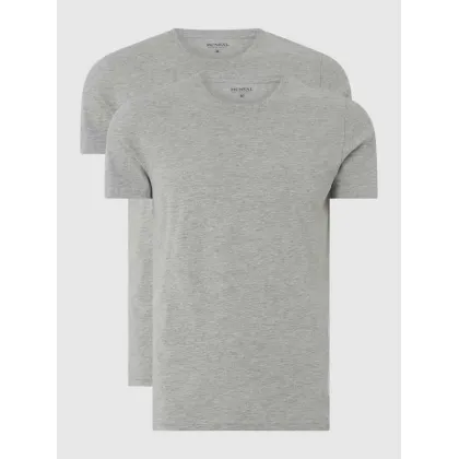 Zdjęcie T-shirt z dodatkiem wiskozy w zestawie 2 szt.