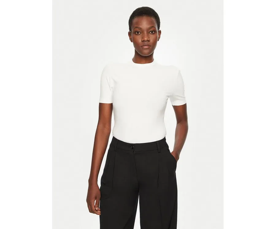 obrazek 1 Calvin Klein T-Shirt K20K208052 Biały Slim Fit