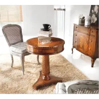 Picture A stunning antique coffee table for the living room made of olive ash