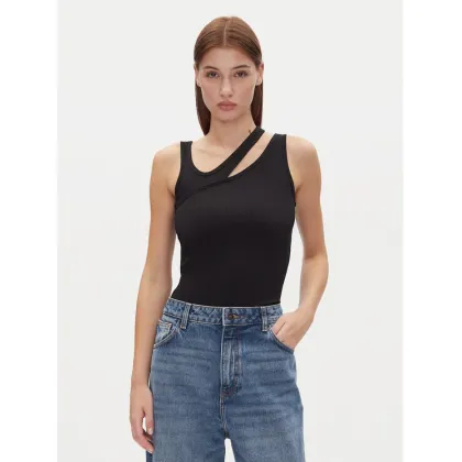 Zdjęcie HUGO Top Datrus 50537044 Czarny Slim Fit