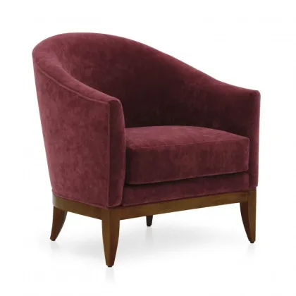 Zdjęcie Czerwony fotel w stylu nowoczesnym - Sevensedie