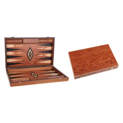 Zdjęcie Oryginalny backgammon z drzewa różanego
