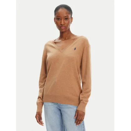 Zdjęcie Polo Ralph Lauren Sweter 211972105003 Beżowy Straight Fit