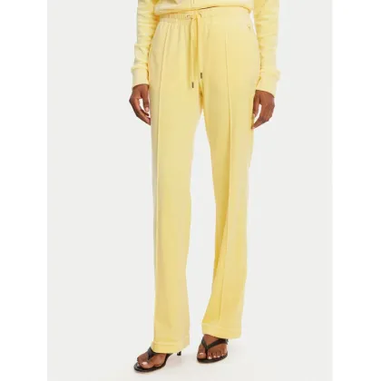 Zdjęcie Juicy Couture Spodnie dresowe Tina JCAPW045 Żółty Regular Fit