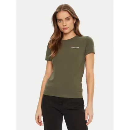 Zdjęcie Guess Jeans T-Shirt W4YI02 J1314 Zielony Regular Fit
