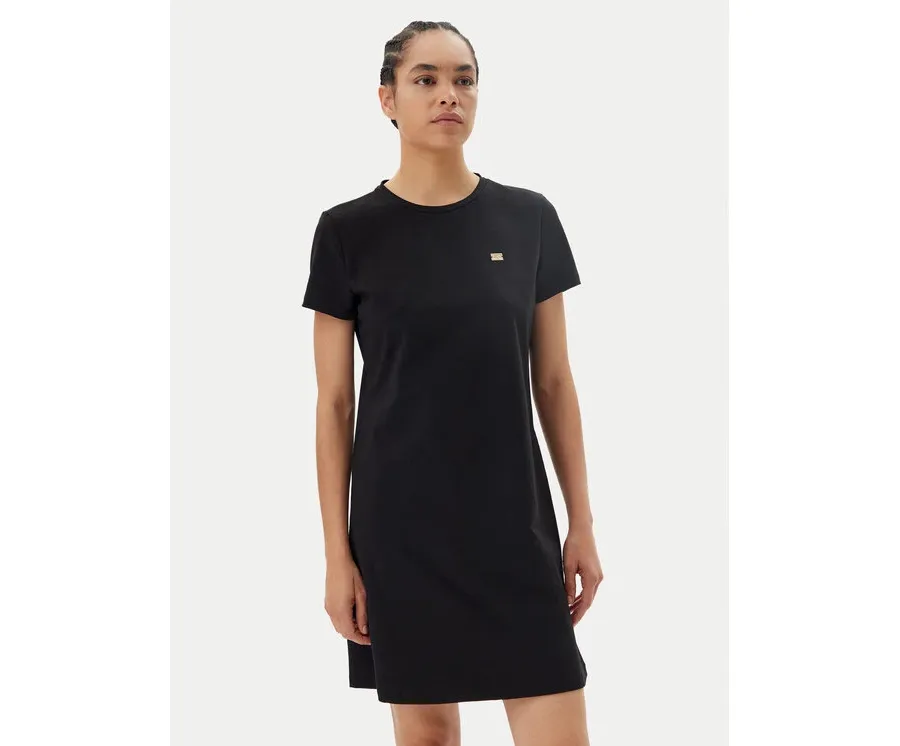 obrazek 1 EA7 Emporio Armani Sukienka codzienna 7W000084 AF12484 UC001 Czarny Regular Fit