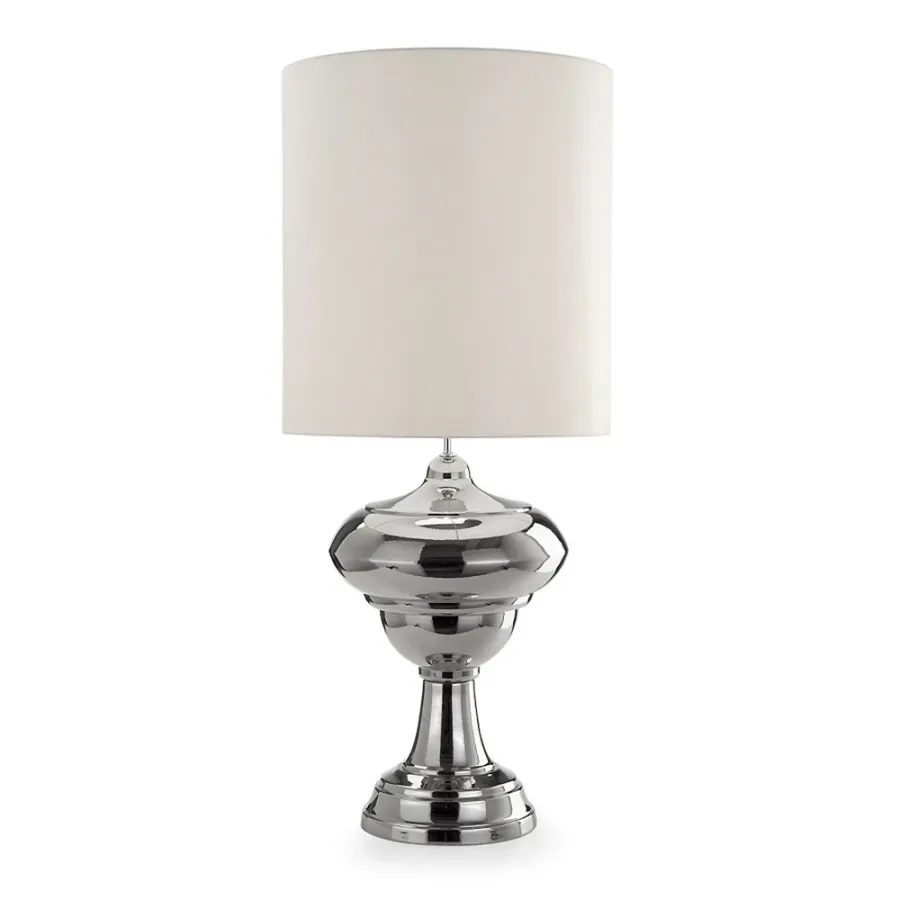 obrazek 1 Stylowa ceramiczna lampa stołowa H.56xL.41xP.41 cm