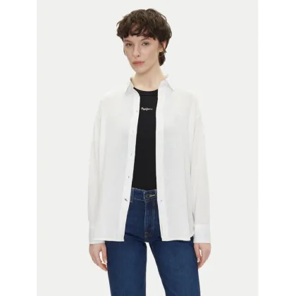 Zdjęcie Pepe Jeans Koszula Chipper PL304993 Biały Loose Fit