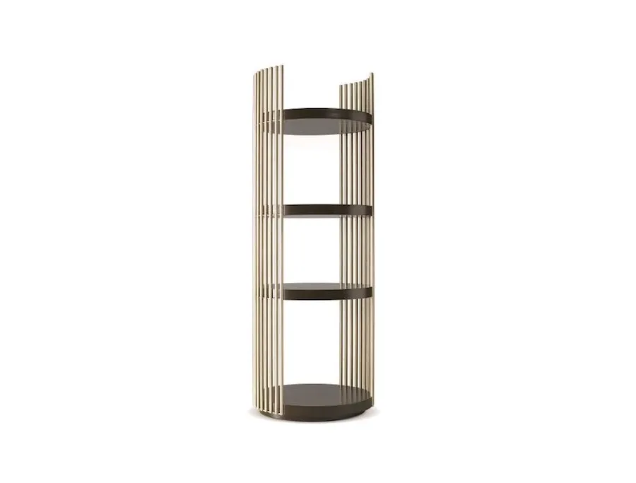 obrazek 2 Nowoczesny regał Bamboo do salonu