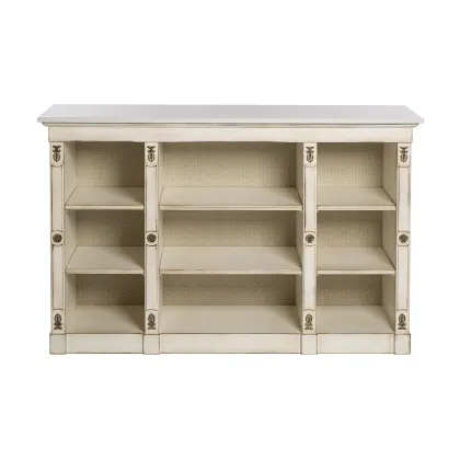 Zdjęcie Regał w stylu Empire z otwartymi przegródkami