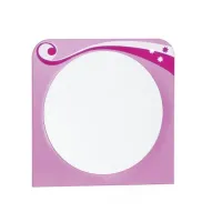 Picture Pink, round mirror for a little princess's room - Cilek