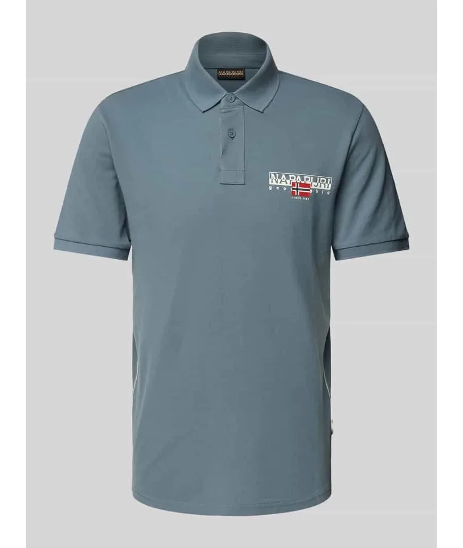 obrazek 1 Koszulka polo o kroju slim fit z nadrukiem z logo model ‘AYLMER’
