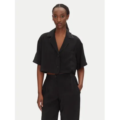 Zdjęcie ACCESS FASHION Koszula 53-7043-405 Czarny Loose Fit